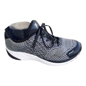 Propet One Walking Active  Black/Silver Therapeutic Comfort Shoes WAA103M Size 9